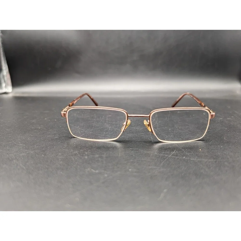 Versace MOD 1066 1053 50-18 13 Metal Rectangle Eyeglasses Frame 50-18-135mm